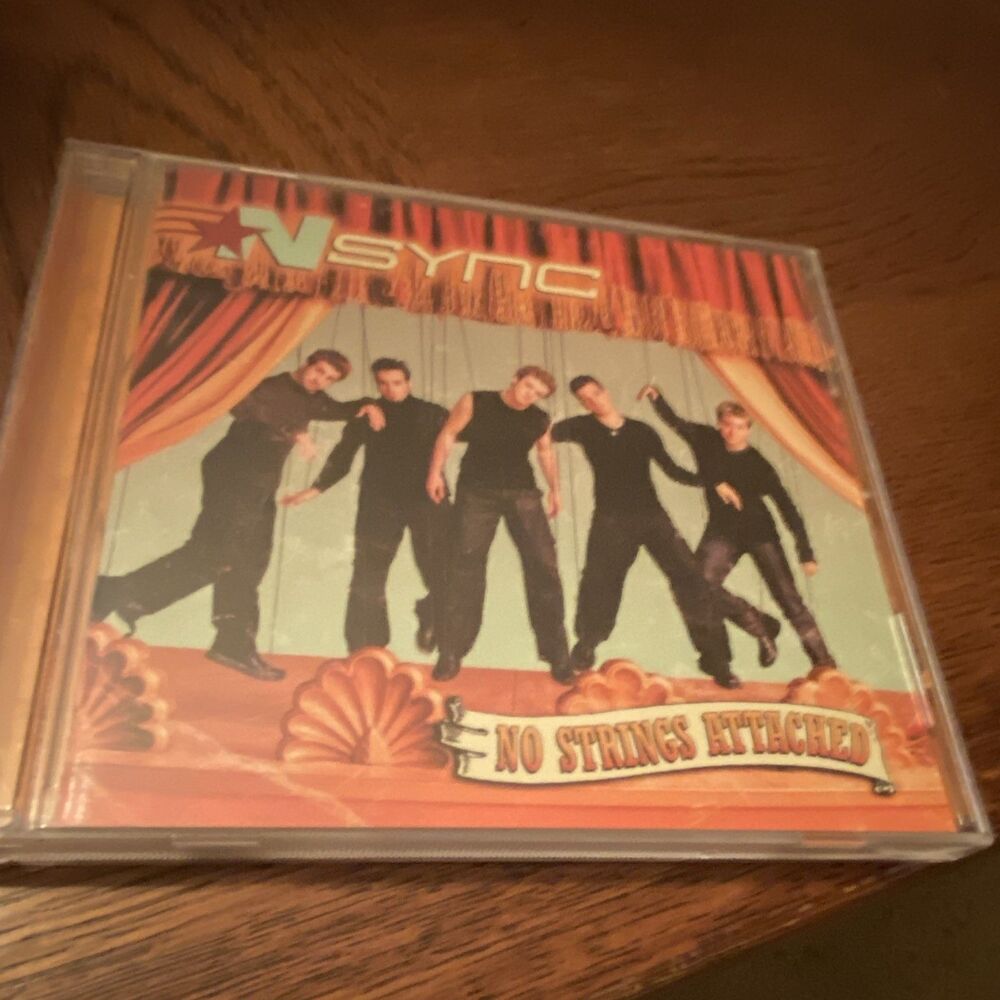 *Nsync No Strings Attached CD Album 2000 Jive Pop Jewel Case 12 Tracks